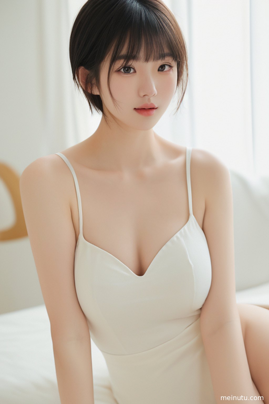 成年女性置身主题场景中，画面强调美女艺术写真 花园 电影感光影的柔和光线与高清画质。