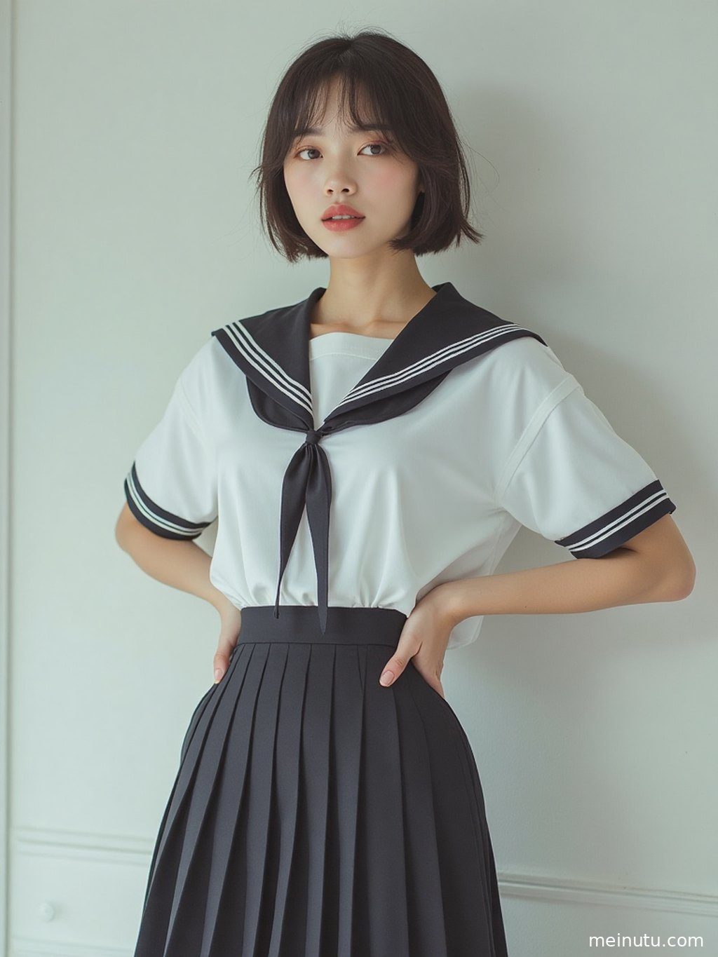 校园JK · 高清写真图集近景细节展示服饰面料、配色与画面质感。