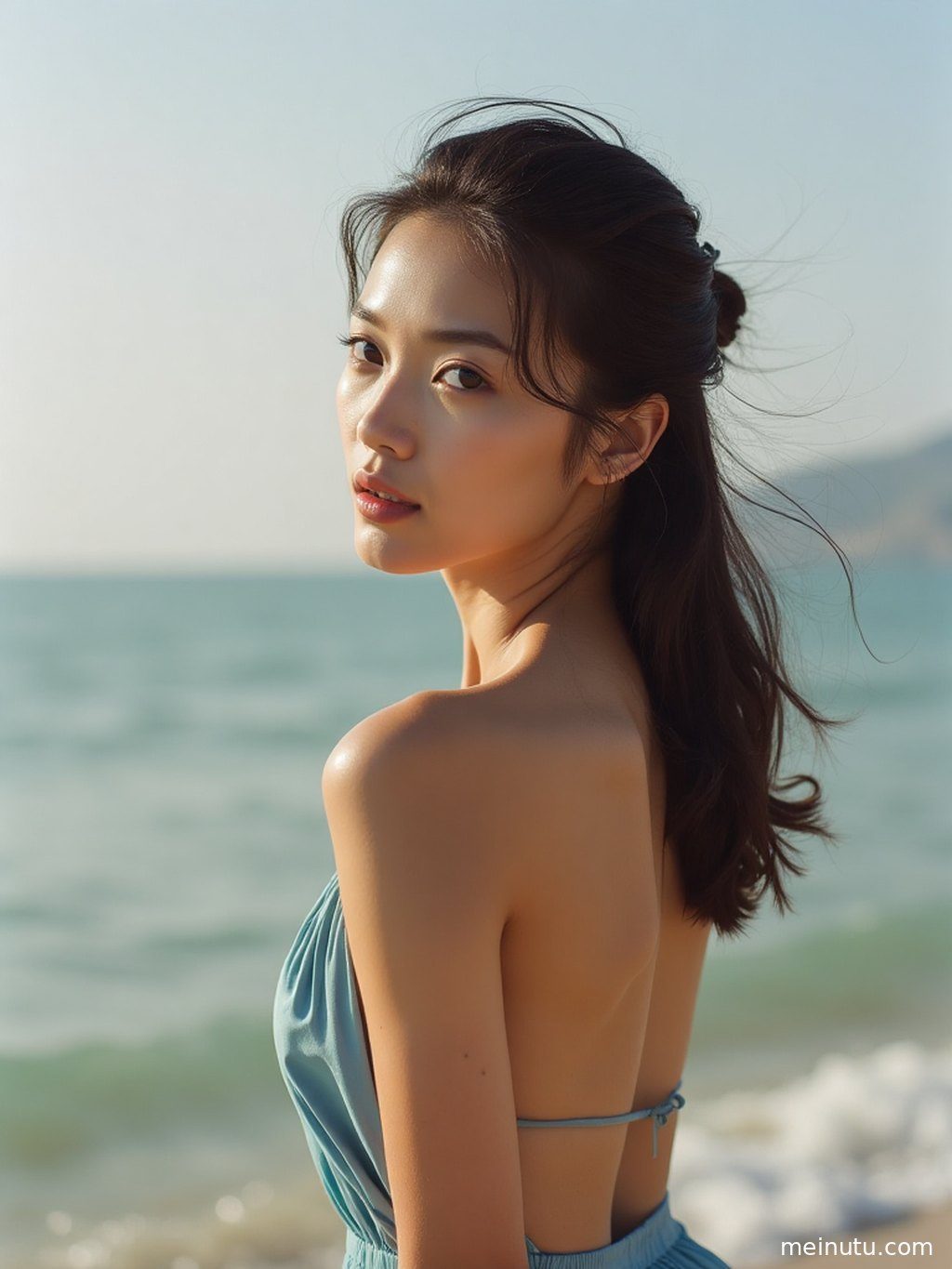 极简风格的抽象艺术竖屏壁纸，色彩碰撞，线条流畅，极具现代感与设计感。