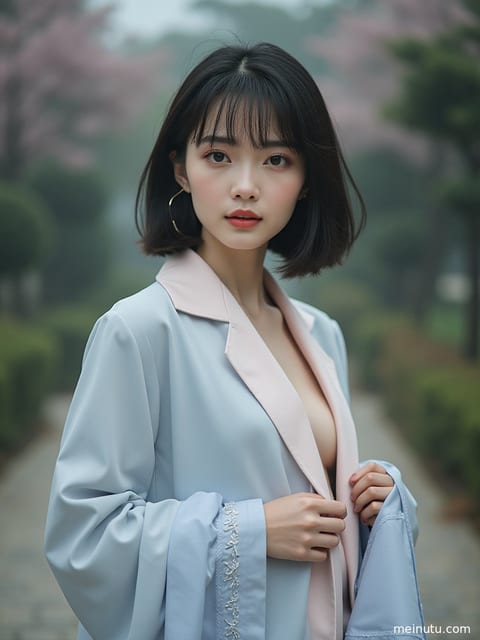年轻成年女性沐浴在窗边柔和光线下的特写壁纸4k，光影交错。